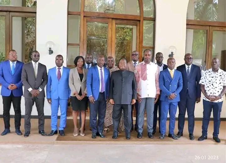 Accompagné d’une forte délégation de son parti politique, Charles Blé Goudé, a rendu visite au président du Pdci-Rda, Henri Konan Bédié.