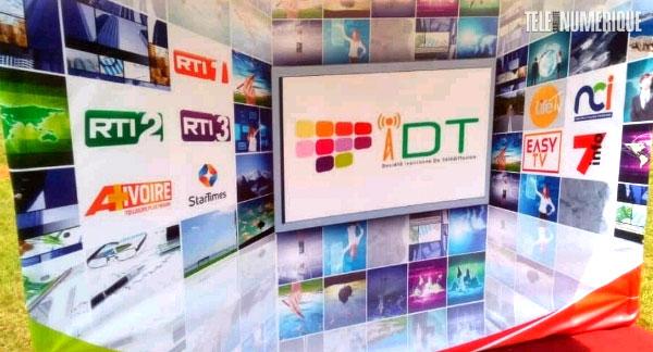 En Côte d'Ivoire, le projet de la TNT est géré par l'IDT (Ivoirienne De Télédiffusion). Sept (7) chaînes de télévision sont disponibles sur la TNT. Il s'agit de Rti 1, Rti 2, Nci, Life Tv, 7 infos, La 3 et A+Ivoire.