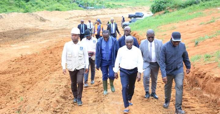 Le Ministre Bouaké Fofana tient à s'assurer de la réalisation effective des travaux des ouvrages de drainage des eaux de pluie.