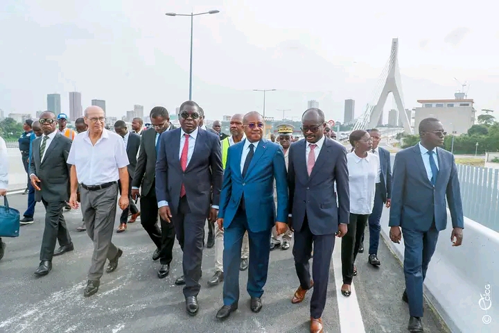 Le Président de la République, Alassane Ouattara, va procéder, le jeudi 3 août 2023, à l'ouverture du Pont de Cocody.