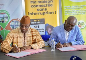 MTN Côte d'Ivoire et la Chambre Nationale d'Agriculture de Côte d'Ivoire ont procédé ce vendredi 14 juillet 2023, à la signature d'une convention de partenariat.