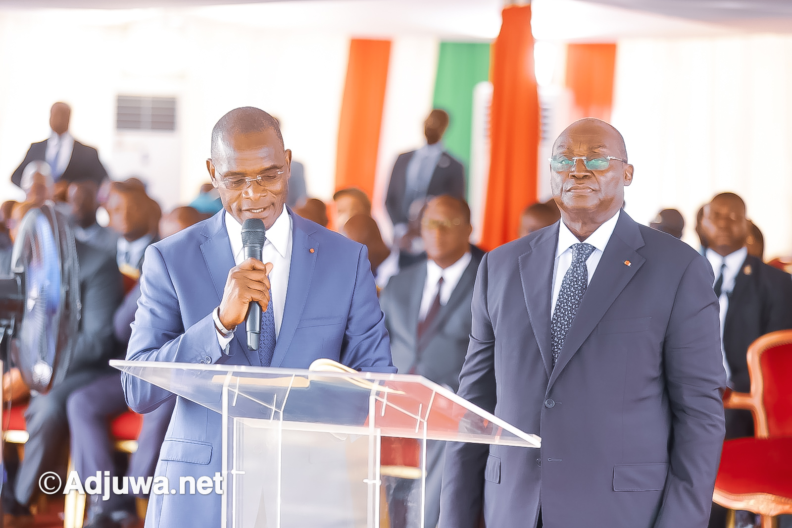 Ils sont au total 467 élèves des écoles nationales de police d’Abidjan et de Korhogo à être élevés aux grades d’officier et de commissaire