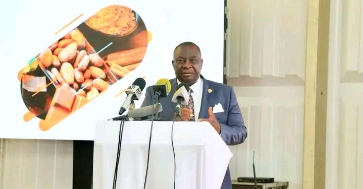 En marge du 6ème SARA,  le ministre d'État, Kobenan Kouassi Adjoumani annonce l'ouverture de la campagne café et du cacao pour ce dimanche 
