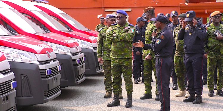 A quatre jours de la CAN, le Général de Corps d’Armée Lassina Doumbia a voulu se rassurer de l'état de préparation des soldats du feu