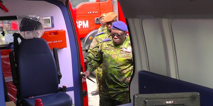 A quatre jours de la CAN, le Général de Corps d’Armée Lassina Doumbia a voulu se rassurer de l'état de préparation des soldats du feu