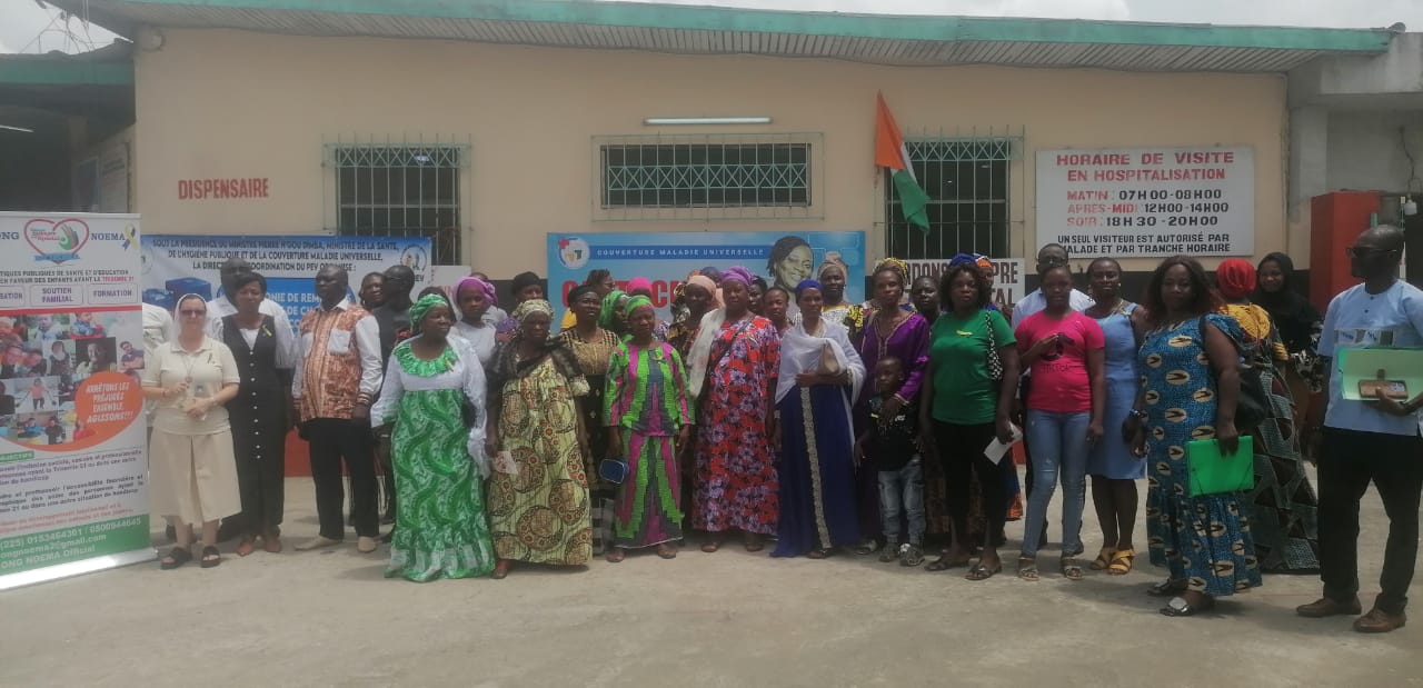 A l'occasion de la journée mondiale de la trisomie 21, l'ONG Noema a organisé une conférence sur la maladie au centre de santé communautaire de Yopougon Ouasskara.