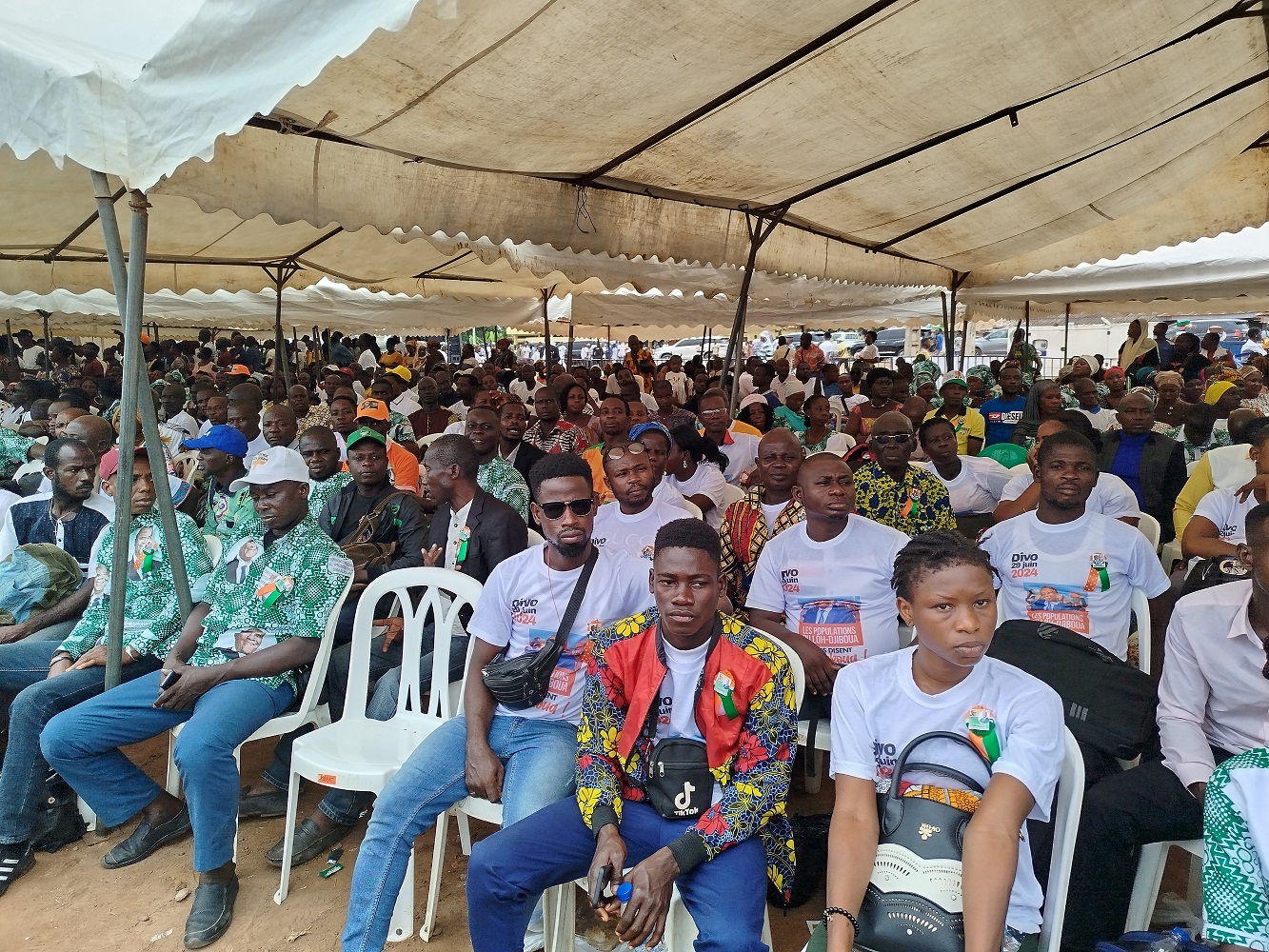 Ce samedi 29 juin 2024, les populations de la région du Lôh Djiboua ont décidé de rendre hommage au président de la République ALASSANE OUATTARA. 