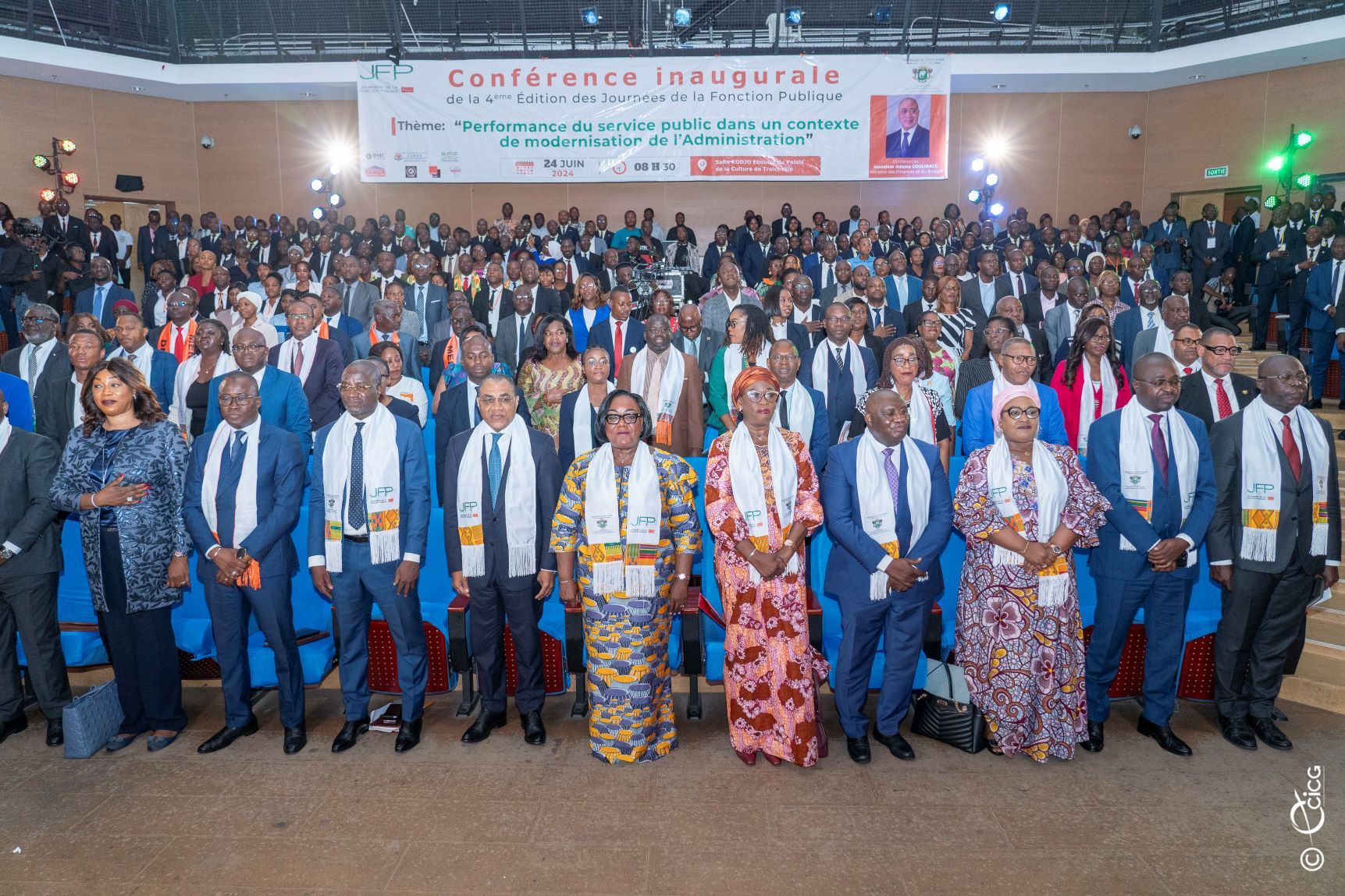 L’ouverture officielle de la 4ème édition des Journées de la Fonction publique (JFP) a été marquée par une conférence inaugurale prononcée par le ministre des Finances et du Budget, Adama Coulibaly