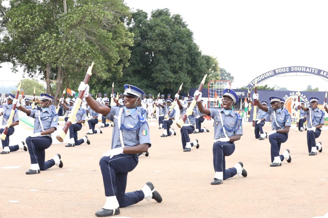 L’École de Gendarmerie de Toroguhé a formé plus de 14 000 sous-officiers et 250 officiers en Côte d'Ivoire.