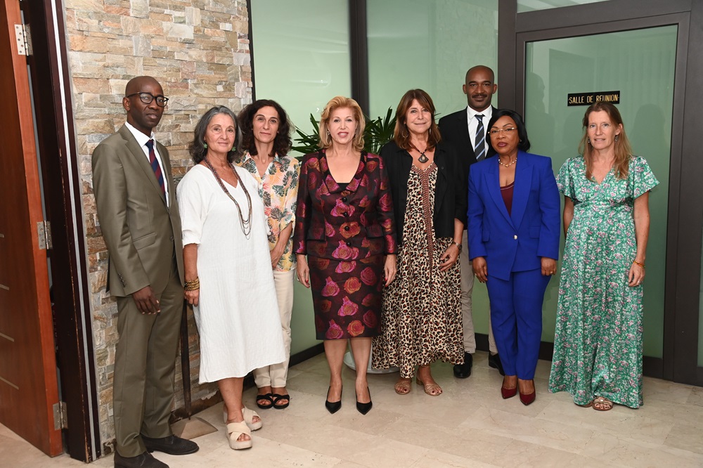 La Première Dame, Madame Dominique Ouattara a eu une séance de travail avec Madame Michèle Rubirola, Première Adjointe au Maire de Marseille