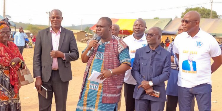 Moussadougou a été le théâtre d’un événement politique majeur avec Sam Wakouboué, directeur de la communication au ministère