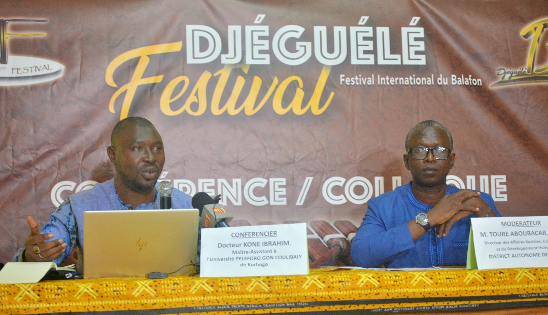 Le Djéguélé festival, c'est également et surtout un moment de réflexion sur des questions qui touchent au balafon