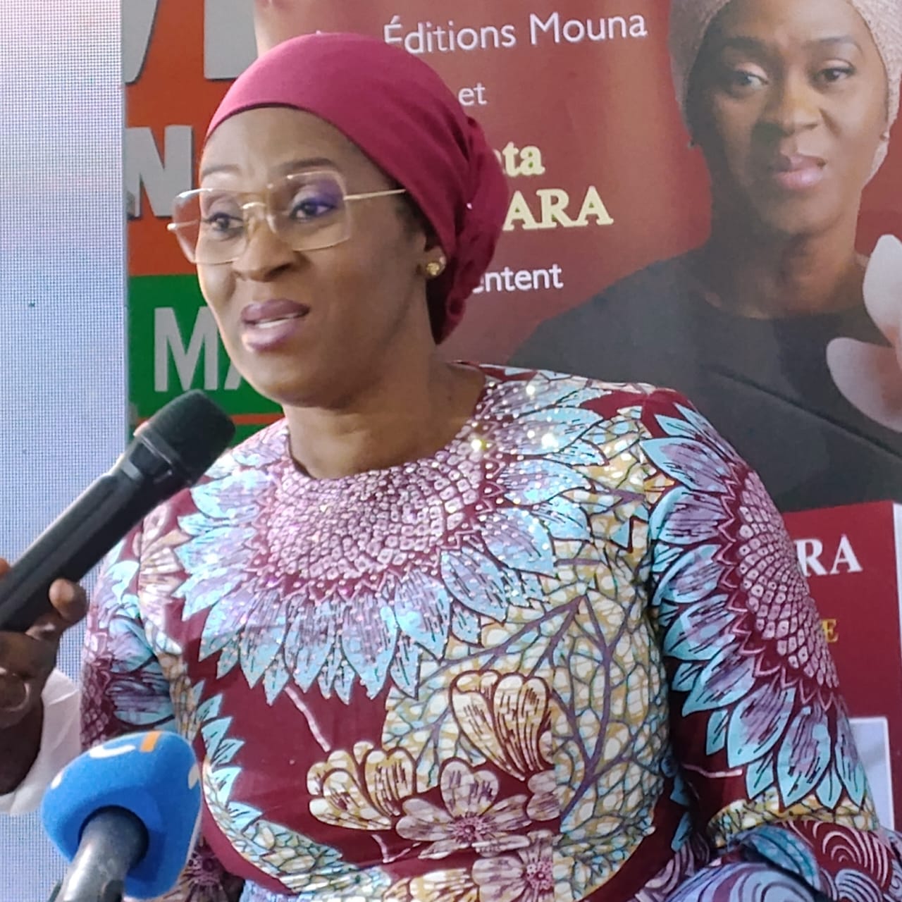 Anzata Ouattara a profité du Sila pour célébrer les 20 ans d'existence de son chef-d'oeuvre, "les coups de la vie"