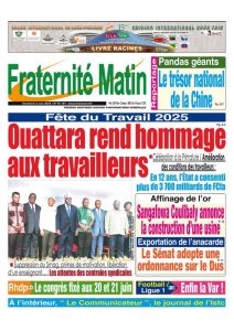 Les titres du vendredi 02 mai 2025